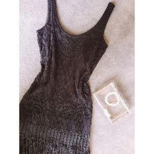 Vintage Dresses - {Vtg} Sequined Flapper Dress Vintage Dresses - {Vtg} Sequined Flapper Dress